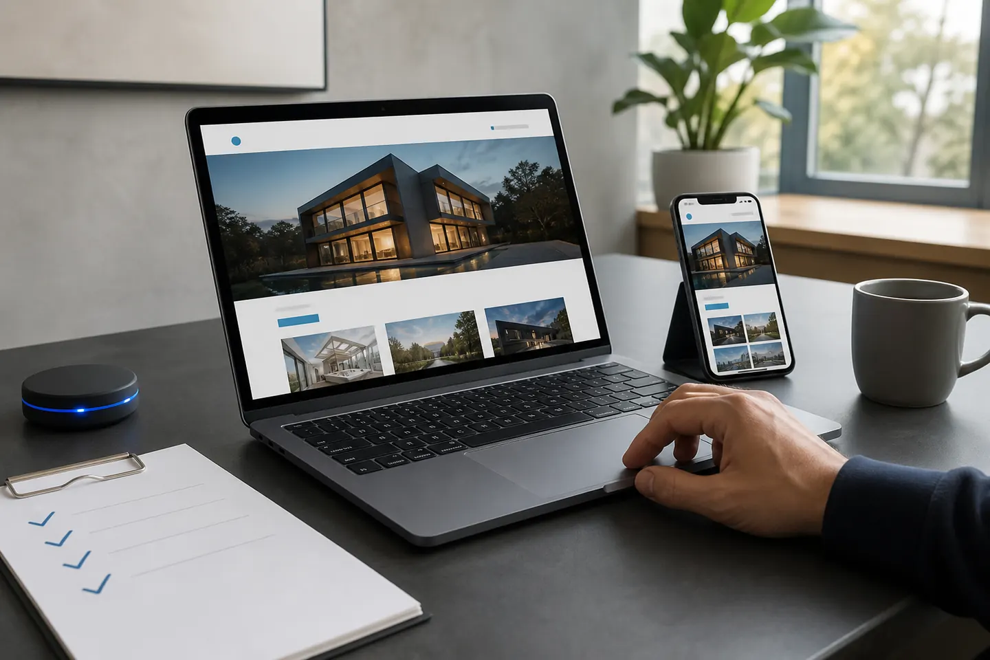 Projeto final testado em notebook e celular antes da publicação